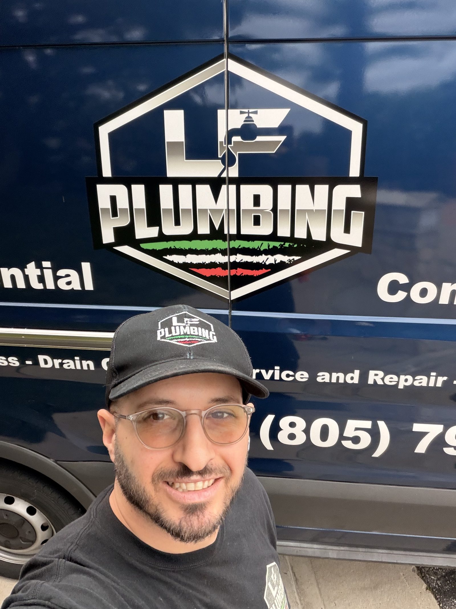 Luca Finizio owner LF Plumbing Services Simi Valley CA