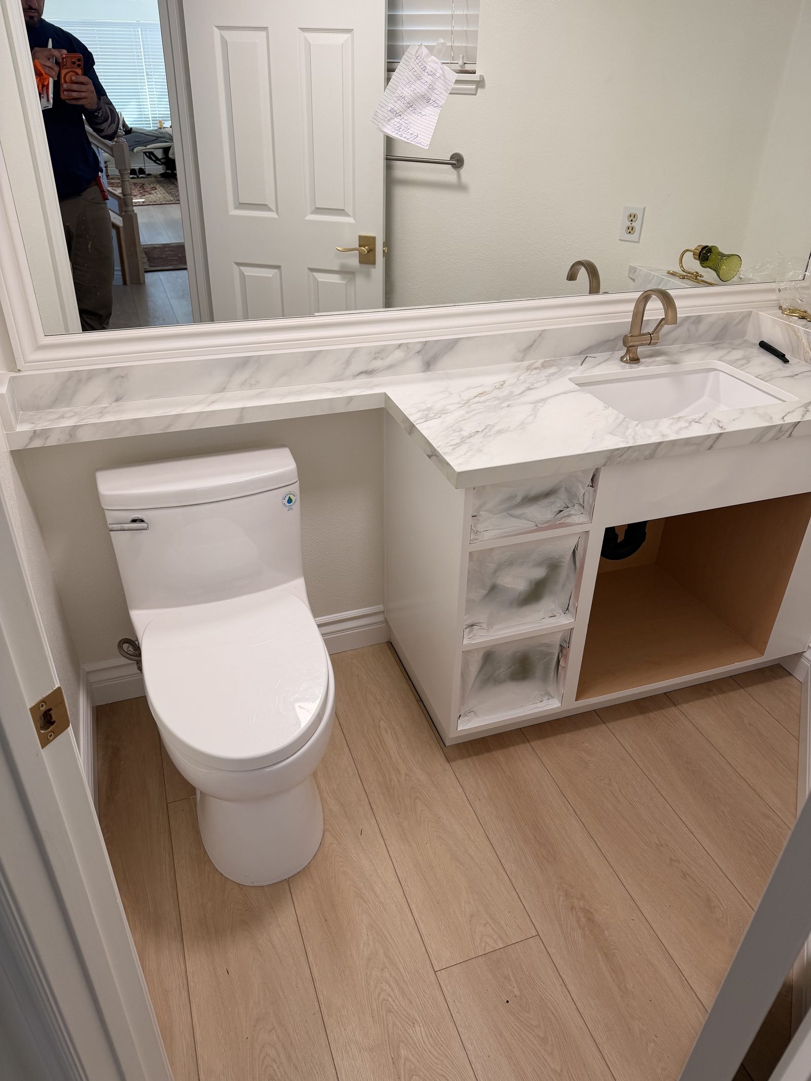 Complete bathroom plumbing remodel rough-in Simi Valley